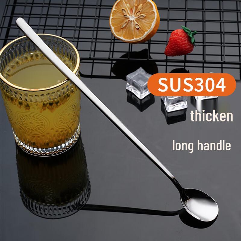 

304 Stainless Steel Long Handle Stirring Spoon
