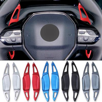 Aluminium Schakelpeddels Voor Peugeot 308 3e Generatie 408 PHEV -2025 SW GT Hybride Auto Stuurwiel Schakelpeddel Verlenging