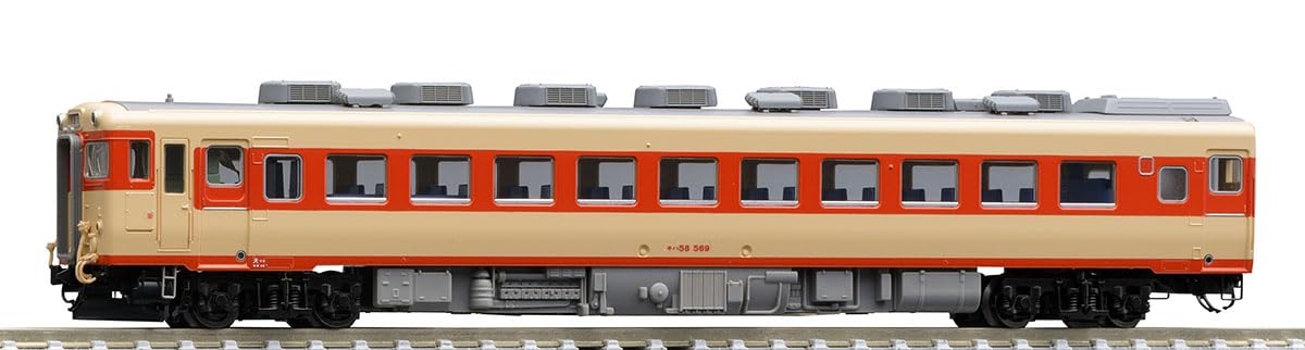 Tomytec TOMIX N Gauge JNR Kiha 58 400 Series Diesel Car M 7430 Model Train Air-Conditioned синий