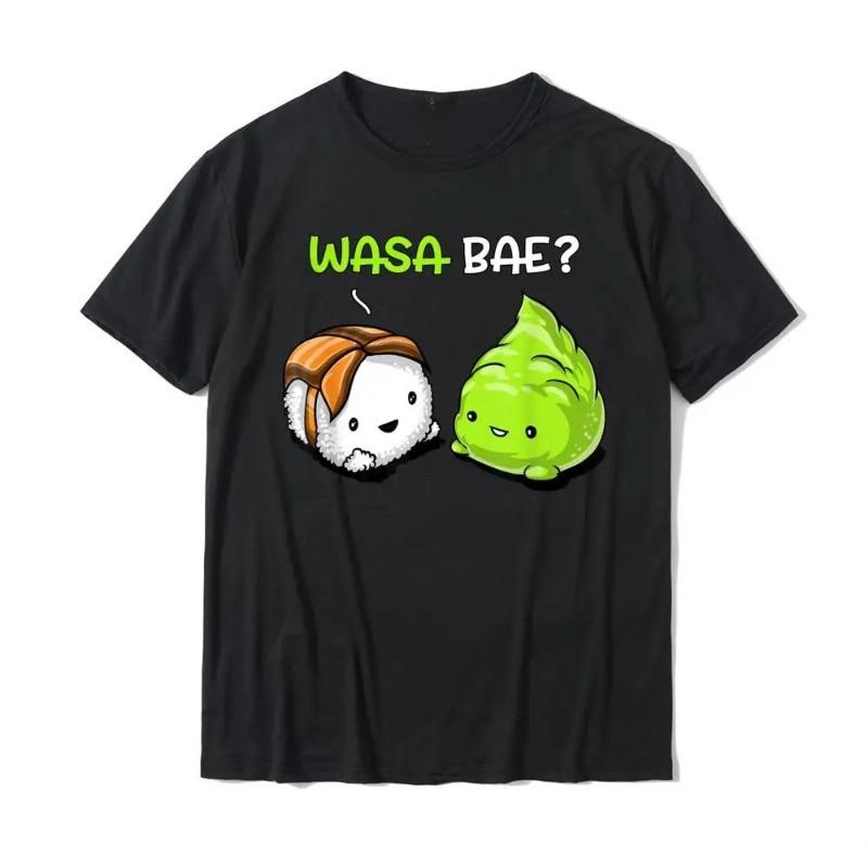 

Sushi Wasabi Cute Japanese Food Women TShirt on Sale Geek T Shirt Women Tops Shirts Geek Graphic T Shirts Summer Streetwear Y2K 3XL