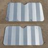 Copertura Parasole Riflettente per Parabrezza Auto Anteriore Posteriore Visiera Parasole Blocco Calore Ombra Pieghevole Estiva UV Tendina Protettore
