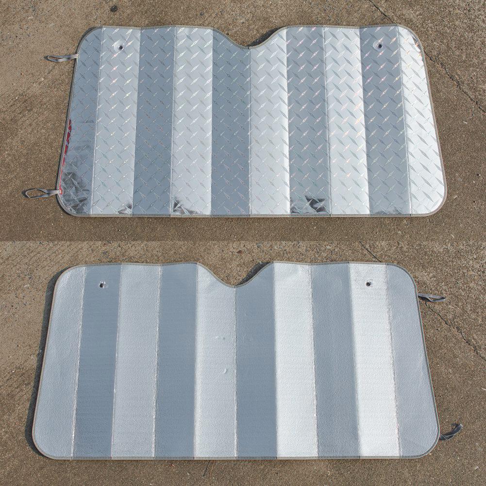 Copertura Parasole Riflettente per Parabrezza Auto Anteriore Posteriore Visiera Parasole Blocco Calore Ombra Pieghevole Estiva UV Tendina Protettore