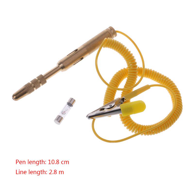 Circuit Tester Test Pen Car Truck Maintenance Tool Light Tester Stainless Probe