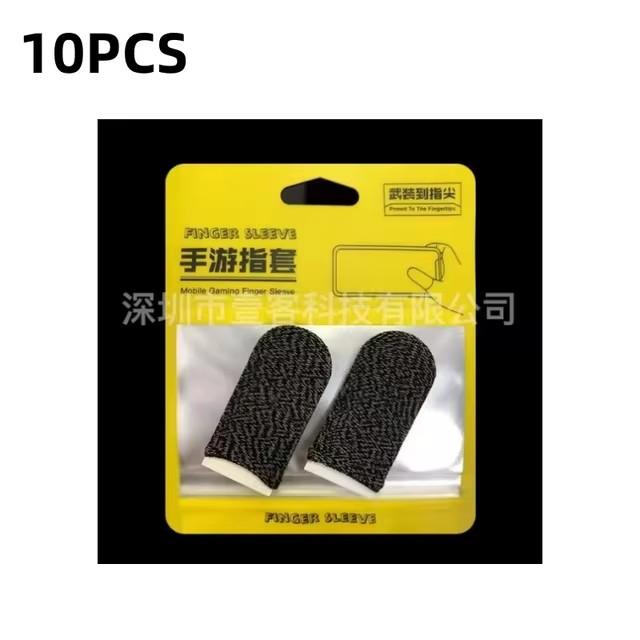Gaming Finger Sleeve Breathable Fingertips for Pubg Games Anti-Sweat Touch Screen Finger Cots Cover Sensitive Mobile Touch Glove