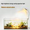 LED Aquarium Schreibtisch Clip-Leuchte mit USB - Nacht-, Wasserpflanzen- & Kleintank-Nutzung