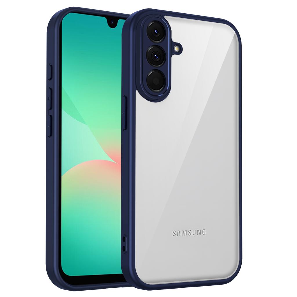 For Samsung Galaxy A17 5G Case Matte Skin Touch Clear PC+TPU Shockproof Phone Back Cover