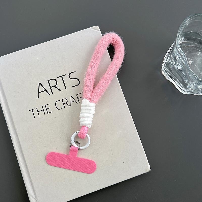 

Барвистий шнурок для мобільного телефону Універсальний Креативний Короткий шнурок для телефону Чохол для мобільного телефону Знімний Шнурок проти втрати Подарунки