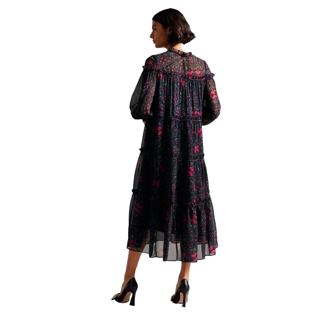 Ted Baker Womens/Ladies Ruffled Midi Dress