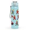 1PC Toy Truck Character Sticker Pack 750ml Color Plastic Sports Water Bottle Leakproof Flip Straw Lid Suitable for Sports Office Home Use