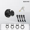 Lightweight Breathable Chastity Devices Set with 4 Penisrings Inverted Sissy Cock Cage SM Adult Sex Toys Chastity Lock