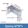 Galvanized Steel Ceiling Connector Bracket with Adjustable U-Channel and Eye Bolt