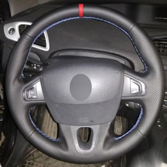 DIY Steering Wheel Cover For Renault Fluence Fluence ZE 2009-2016 Megane 09-2014