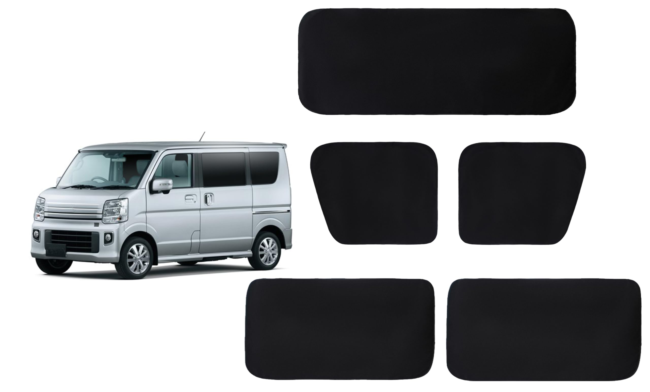 

Car Full Blackout for Suzuki Every with Powerful Magnetic Easy Compatible with NV Scrum and Minicab Perfect for Sleeping in the Changing and Privacy