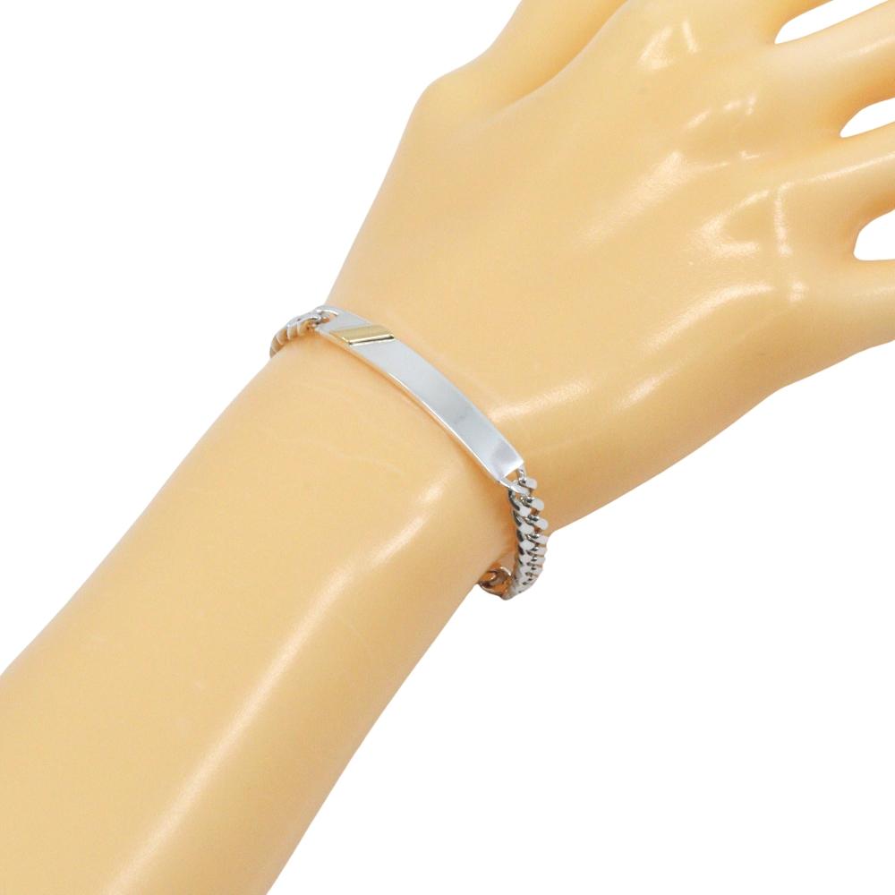 Kihei Bracelet Silver925/K18 yellow gold 16.2g unisex Used