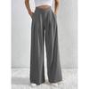 2026 Spring/Summer New Women's Commuting Style Pleated Casual Wide-Leg Loose Trousers