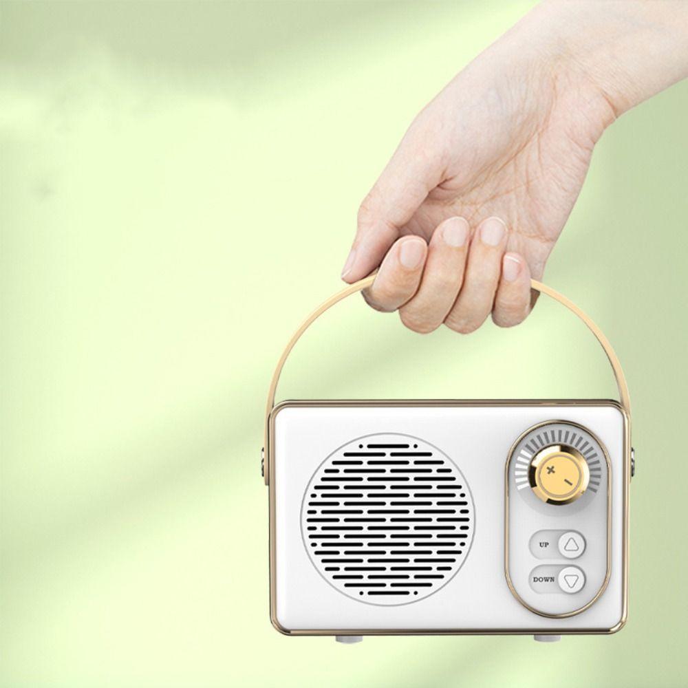 Retro Portable Speaker High Volume Music Player Sound Karaoke FM Radio  Party