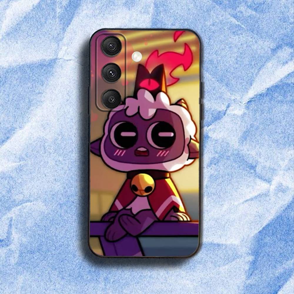 Cult of the L-Lamb Phone Case For Samsung S 25,24,23,22,30,21,10,9,Ultra,Plus,Lite,FE,4,5G Black Soft Case