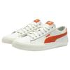 Puma Bari Casual Leather Low-Top Sneakers Unisex Sneakers White Green 389382-05