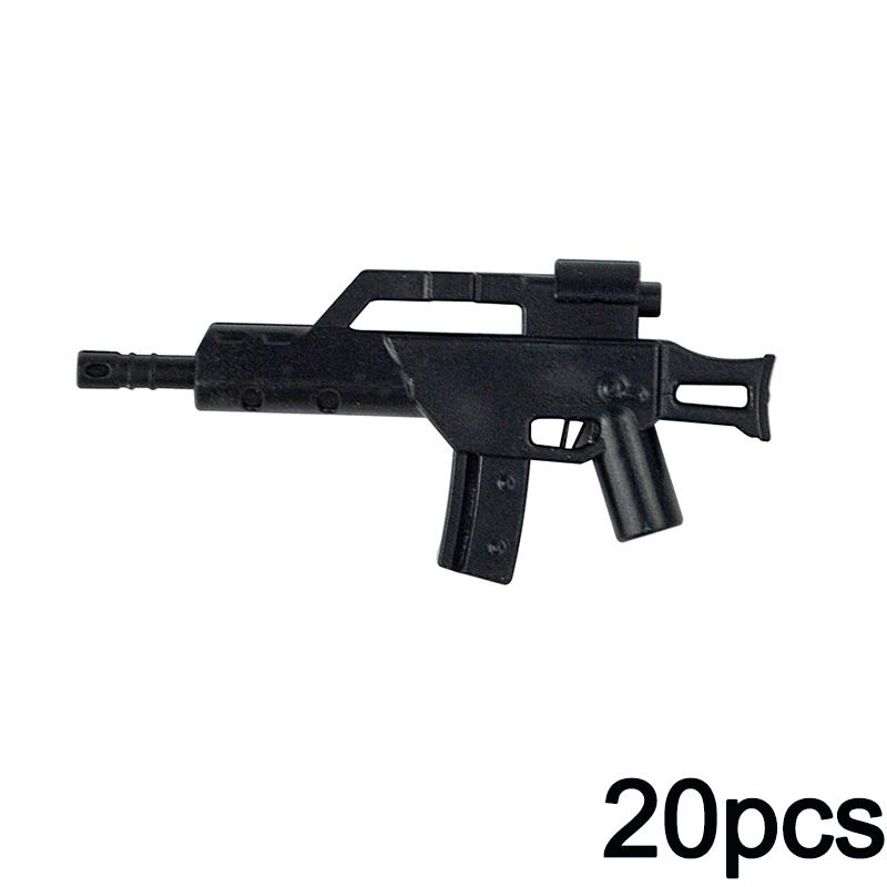 WW2 Militär SWAT Waffen Ziegel Modell Serie Waffe Pistole Montieren Pädagogisches MOC Armee Bausteine Soldat Militaries Kid