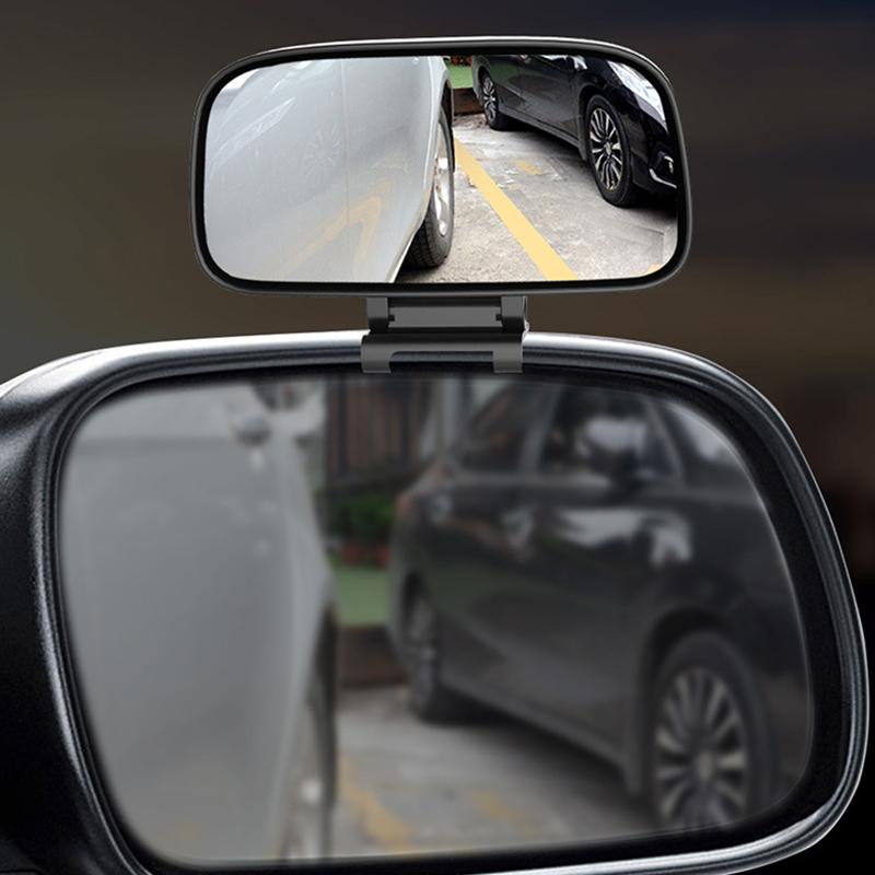 Car Blind Spot Mirror Adjustable Convex Rearview Mirror Wide Angle Mirror For Safety Parking Car Mirror