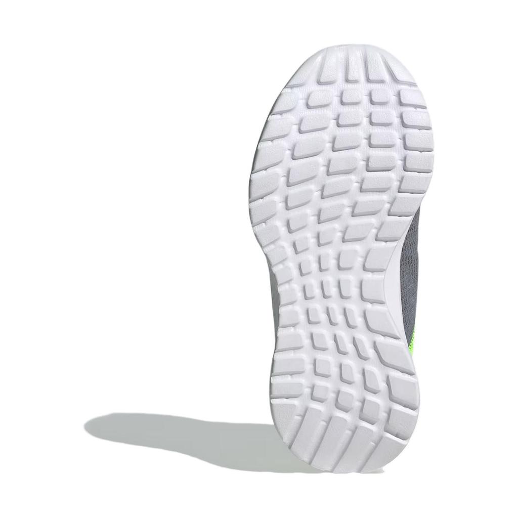 New Adidas TENSAUR Anti Slip Wear Resistant Low Top Running Shoes Gray Green Kids' IG1239