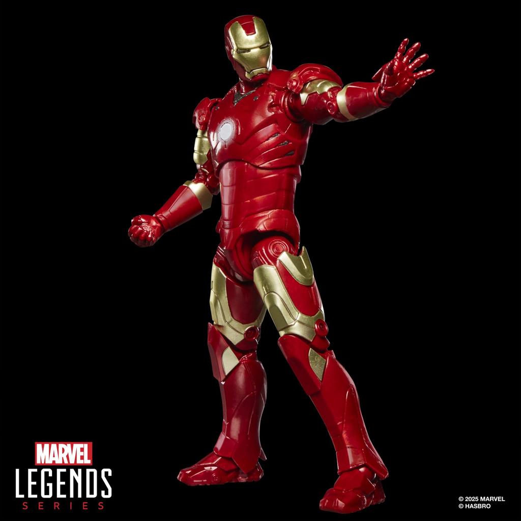 Hasbro Marvel Legends Series Iron Man Mark III Movie Iron Man Collectible Action Figure G2055 Authentic 6-Inch