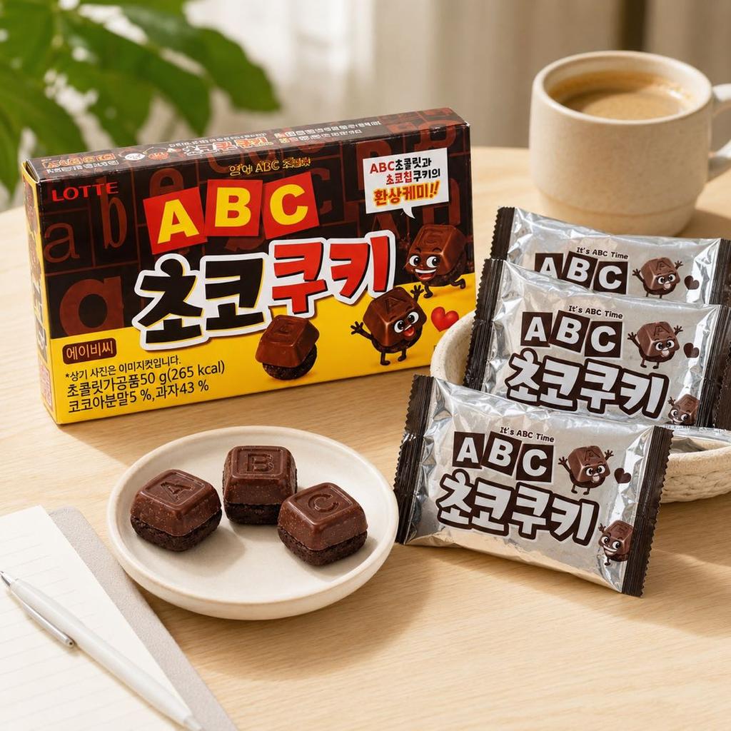 Lotte ABC Schokoladenkekse 50g