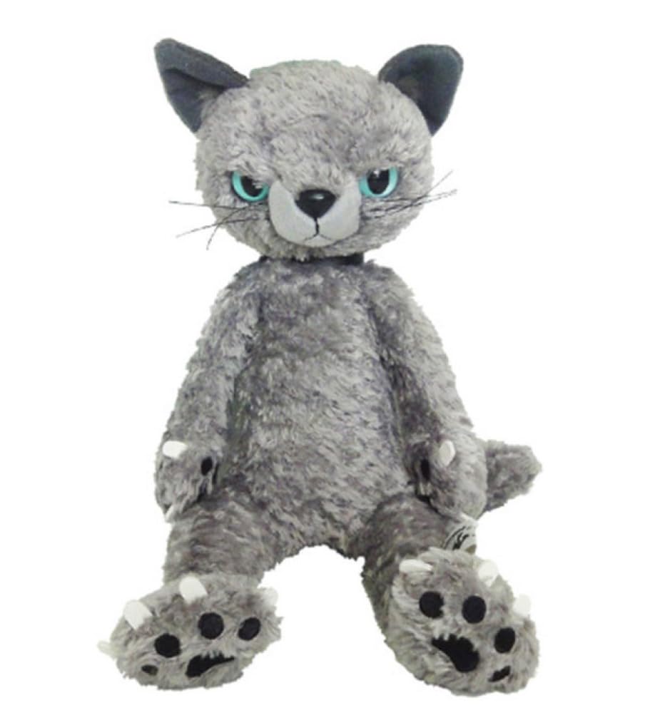

Naito Design Laboratory Scratch Plush Toy 28cm (MS) Cat, Tall, Gray, M-NSCRAMSG