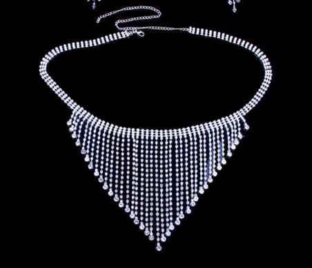 Woying Crystal Sexy Bikini Body Chain Jewelry Luxury Body Jewelry