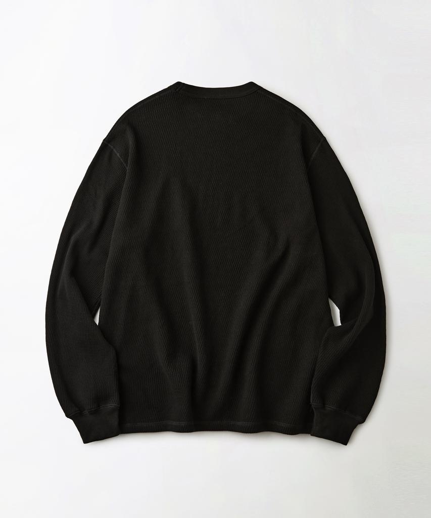 OUTSTANDING Thermal Long Sleeve Tee_Black
