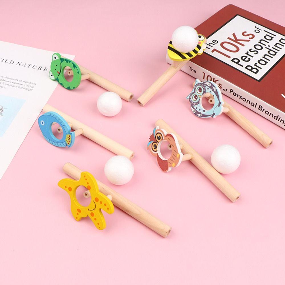 Pipe Balls Family Game Floating Blow Blowing Ball Toys Blowing Ball Game Balanced Blowing Toys