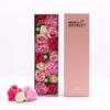 Fleurs de Savon Boîte Longue Bénédictions pour Bébé Roses