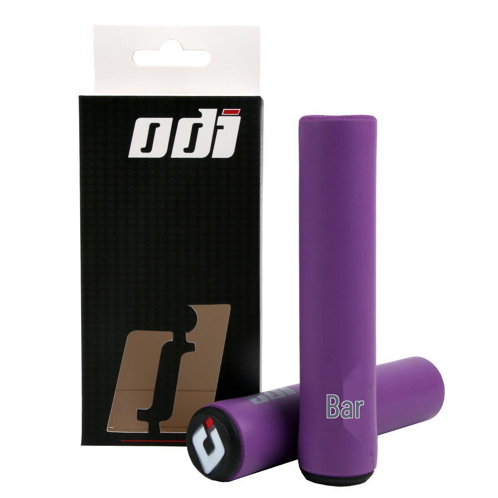 Ultra-light USA ODI Silicone Mountain/Road Dirt-Resistant Bike Handlebar Grips - Shock Absorbing, Foldable Design