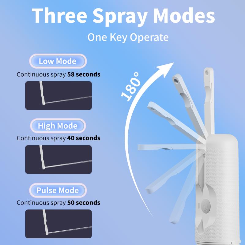 OEM/ODM High-Pressure Portable Electric 3-Speed Spray Handheld Bidet Sprayer USB Rechargeable Smart Toilet Bidet for Travel