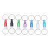 7PCS Set Detachable Keychain Aluminum Alloy Colorful Quick Release Pull Apart Coupler Keychain