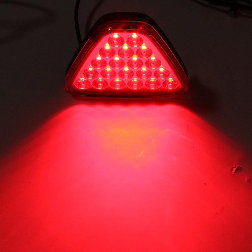 

ITimo светодиодные стробоскопические лампы Triangel красный фонарь заднего хода 20 светодиодов автомобильный стоп-сигнал задний фонарь