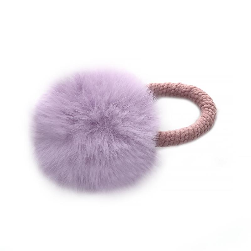 21 Colors Cute Soft Hairballs Hair Ties Hairy Balls Rubber Bands Elastic Hair Rings Fashion Hair Accessories for Girls Children