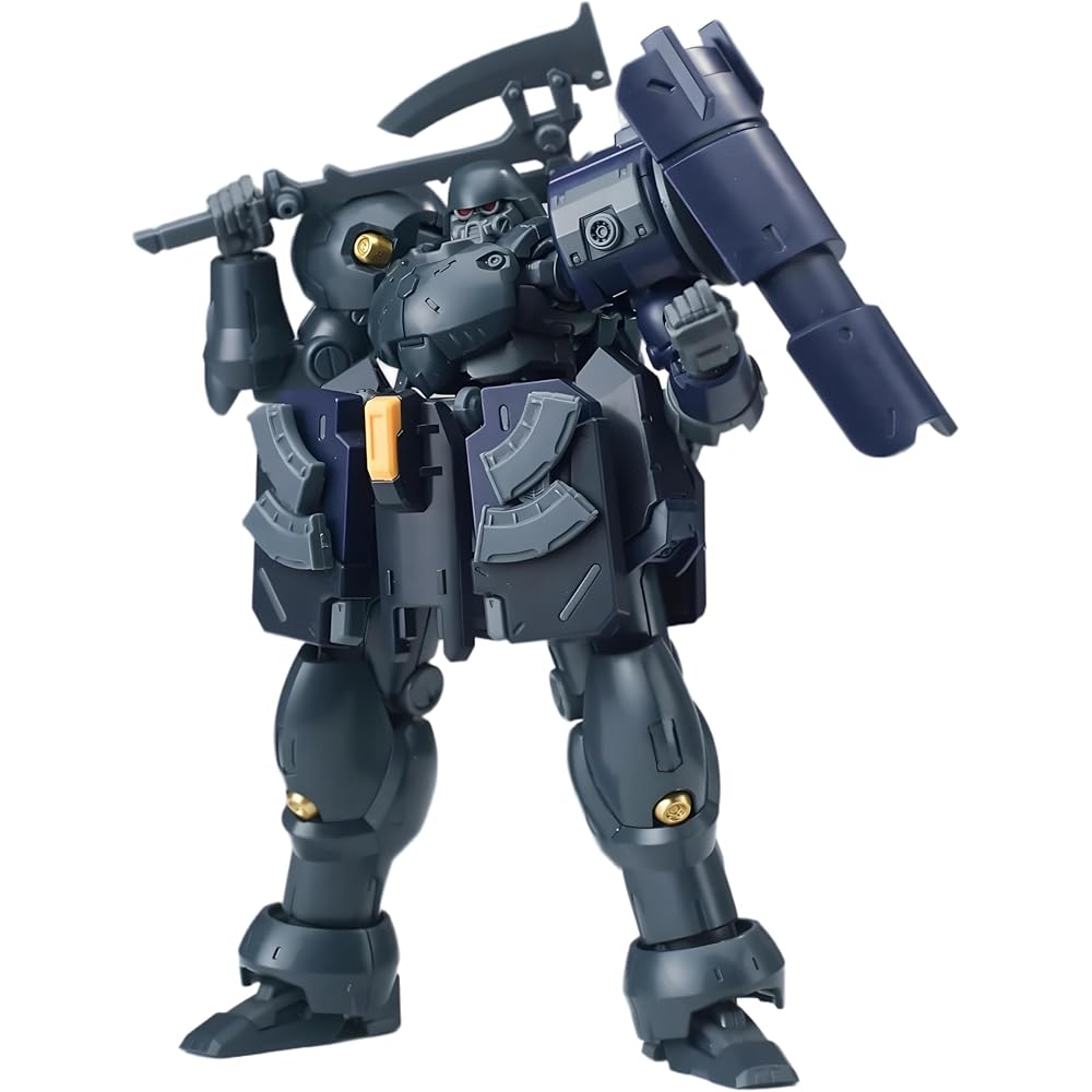 Sheik Mainland Ultra Action Trooper ZA 11 Zyklon Charcoal Gray 1/144 Scale ABS Plastic Model Kit