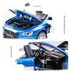 1/32 Mitsubishi Lancer Evolution GT3 Metal Alloy  Car Model Diecasts Toy Vehicles Model Sound Light Car Toys for Childrens Gifts