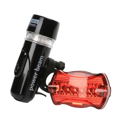 Flashlight Battery Powered Abs for Any Type of Bike Headlight Combination Lamp Light Cycling Lights