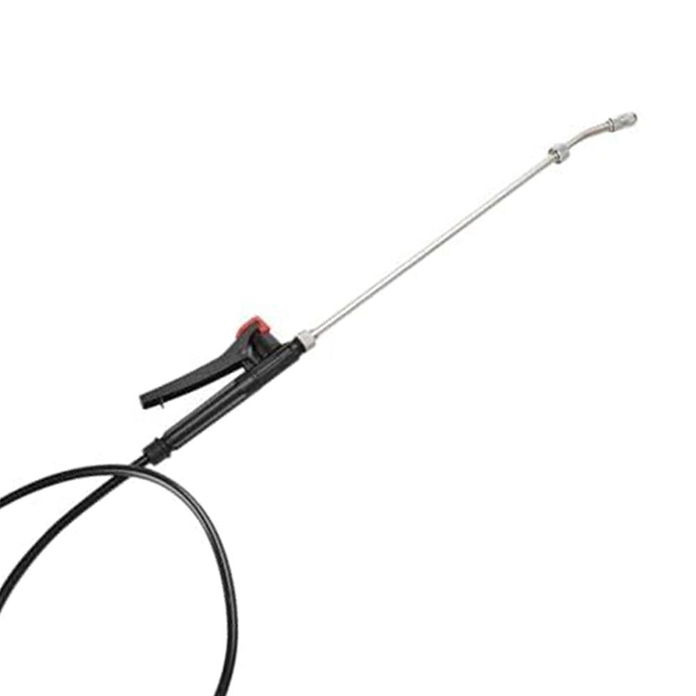 Retractable Sprayer Rod Stainless Steel Watering Wand Sprayer Extension Rod Sprayer Wand With Adjustable Nozzle Thread Connector