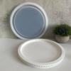 Tray Molds Silicone Mould Round Beads Tray Castings Moulds Resin Molds Handmade Storage Plate Molds for Craft Making