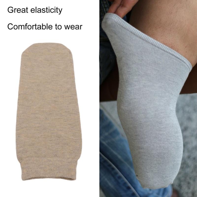 5pcs Stump Socks Set Portable Soft Breathable Elastic Cotton Protective Amputee Socks For Daily Life M