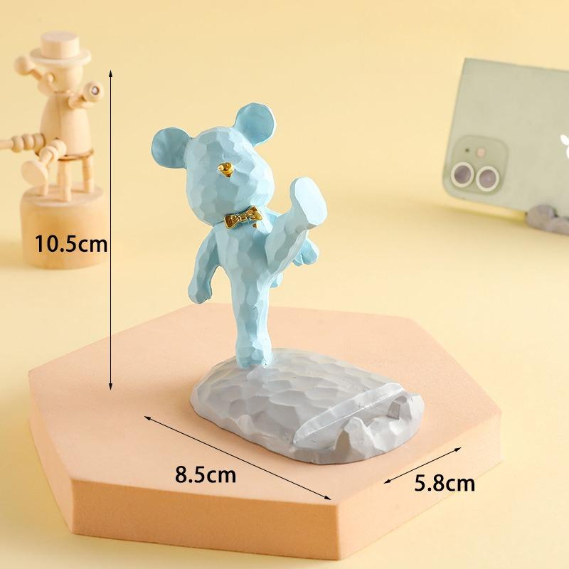 1PC cute tabletop stand ornament is suitable for desk home decoration and shelving. Small items that add fun and atmosphere