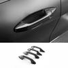 For Kia Sportage NQ5    Carbon Fiber Side Door Handle Cover Door Bowl Trim Protector Garnish Sticker Accessories