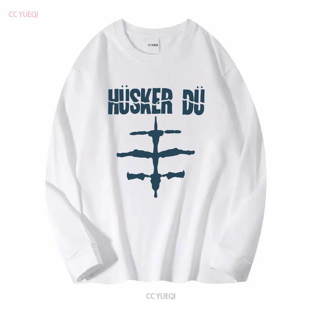 Husker Du Inkblot Logo Metal Circus T Shirt Indie Punk Rock 80s Alternative Everything Falls Apart Long or Short Sleeves