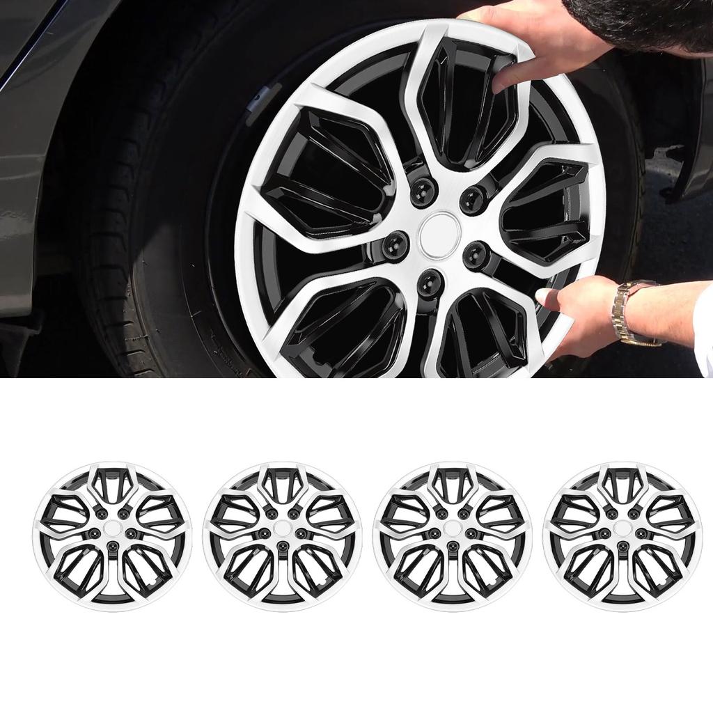 4PCS 14 Inch Hub Wheel Covers Replacement for AX R14 Hub Wheels S Cover