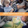 2X Toddler Airplane Travel Bed, Airplane Footrest Cushion Extender For Kids, Kids Airplane Travel Essentials, Grey