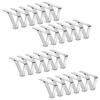 24pack Rustless Steel Tablecloth Fasteners Nonslip Grip Outdoor Picnics Table Anchors for Wedding Parties Event