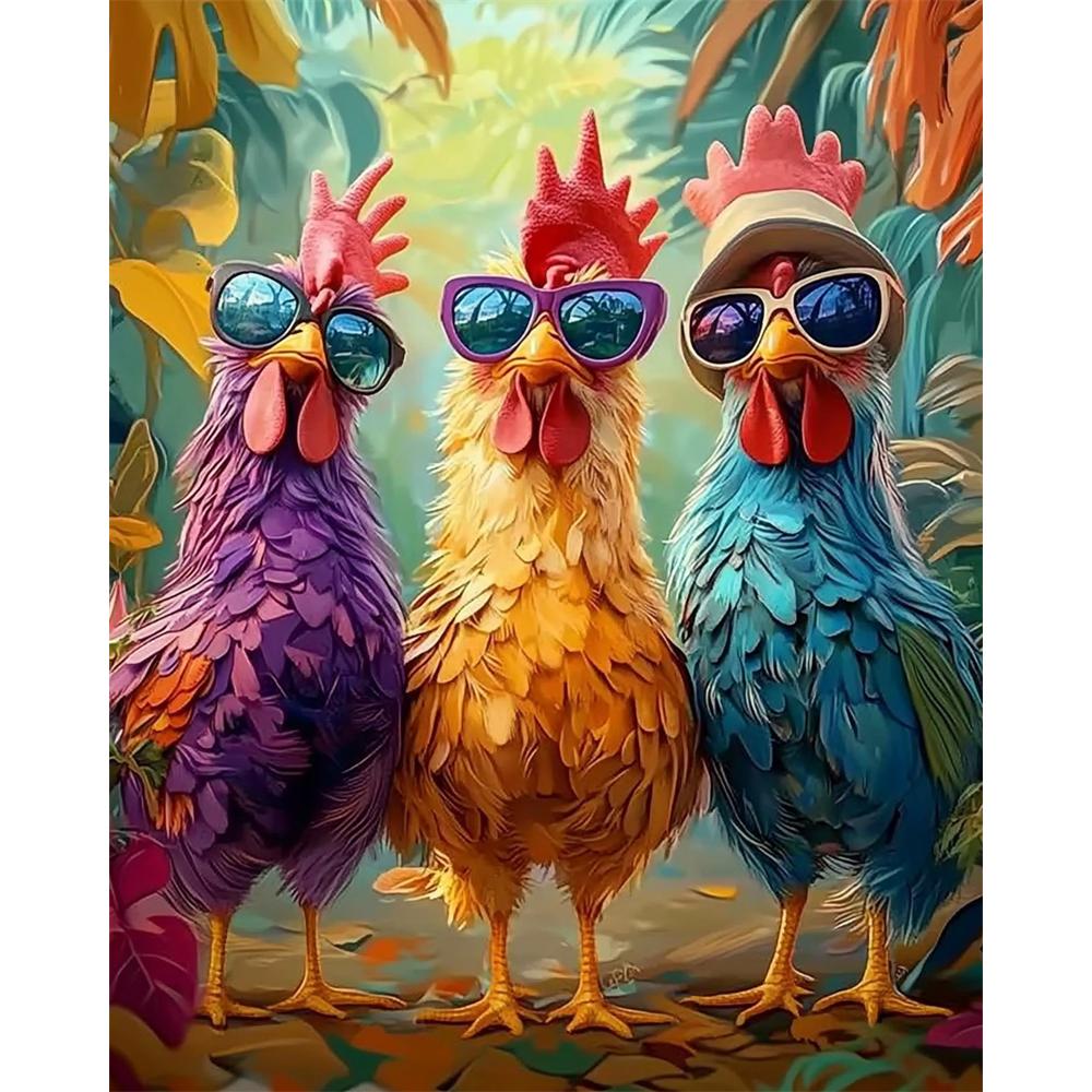 5D Diamond Painting Animals Rhinestones Diamond Embroidery Diy Kit Drawing with Diamonds Wall Art Picture Decorative Set